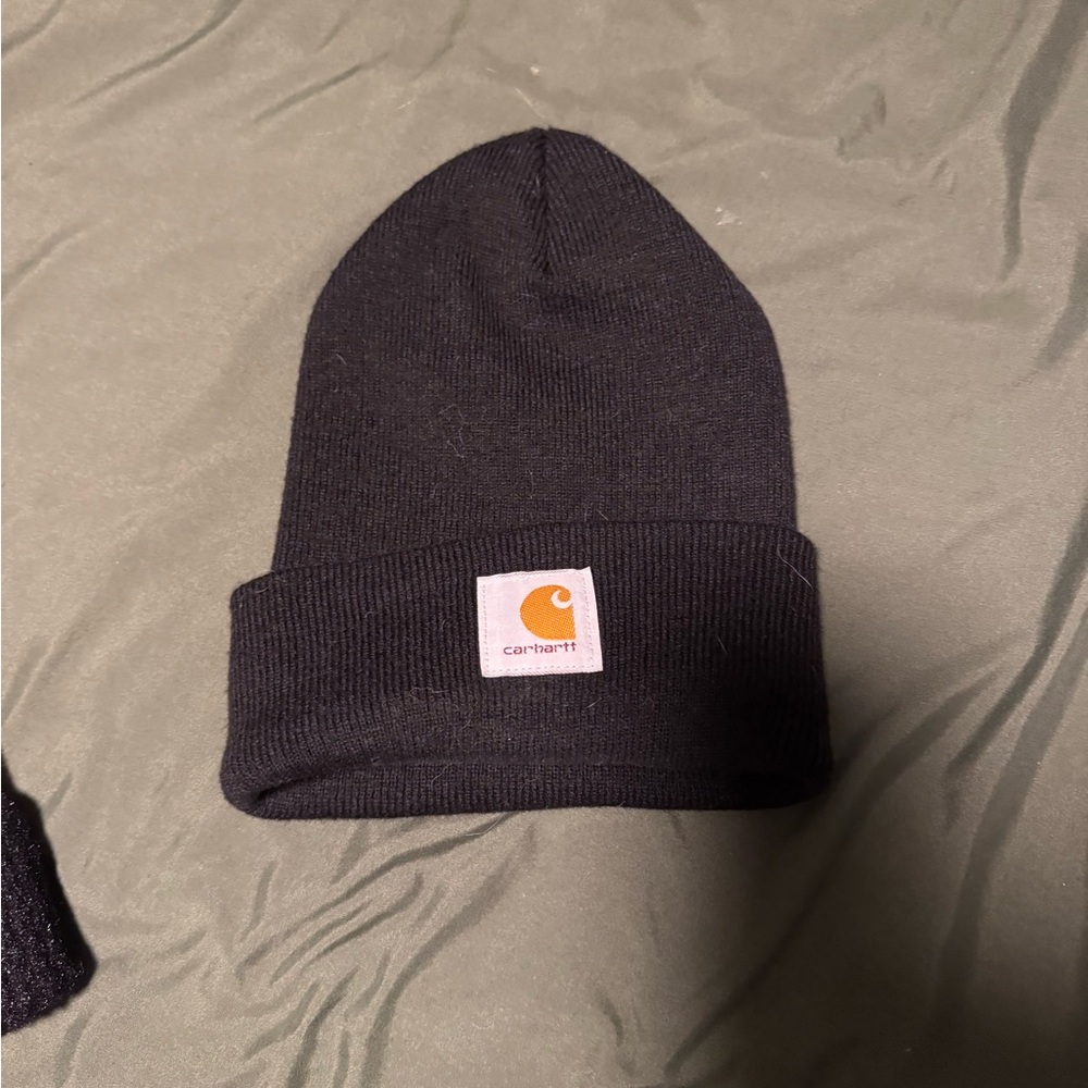 Carhartt Classic Black Knit Hat